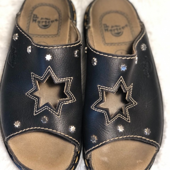 Vintage Dr. Marten’s Star Cutout Slide Sandal - Picture 2 of 6
